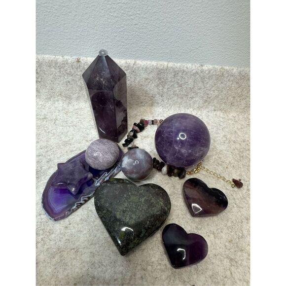Purple 💜 - 1lb Crystal Bundle - Picture 1 of 4